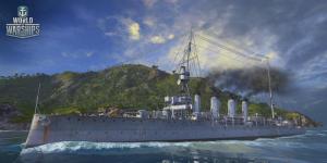 Ветка крейсеров Великобритании в World of Warships